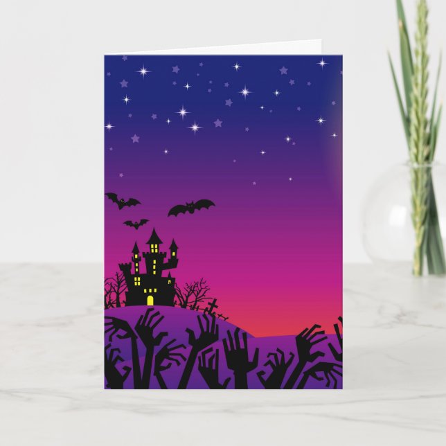 Spooky Halloween Card (Front)