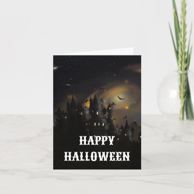 Spooky Halloween Card (Front)