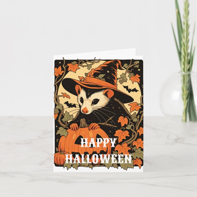 Spooky Halloween Card (Front)