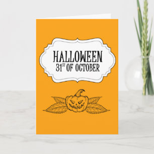 Spooky Halloween Card