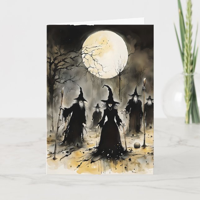 Spooky Halloween Card (Front)