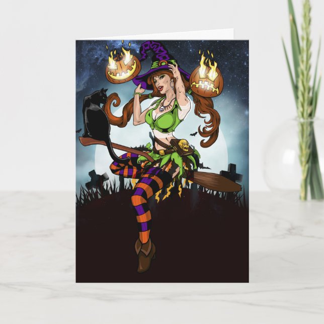 Spooky Halloween Card (Front)