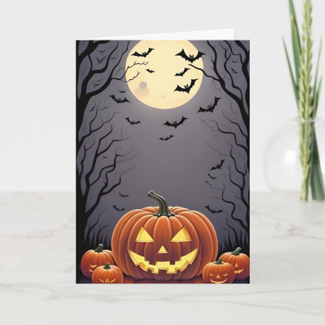 Spooky Halloween Card (Front)