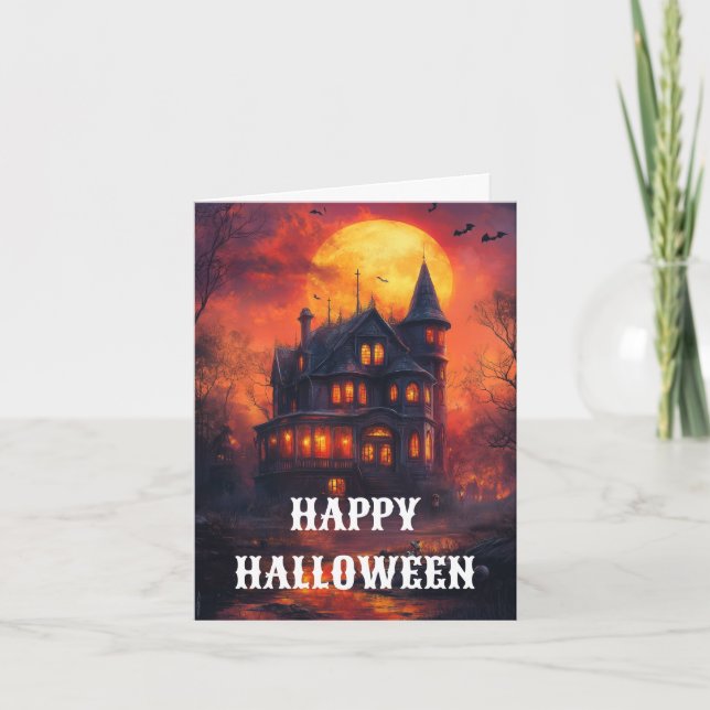Spooky Halloween Card (Front)