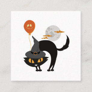 Spooky Halloween Cat               Appointment Card