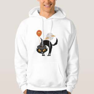 Spooky Halloween Cat        Hoodie