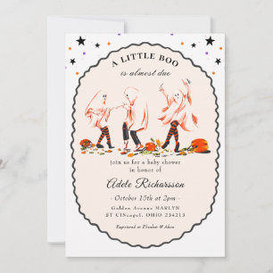 Spooky halloween Cauldron Witches Invitation
