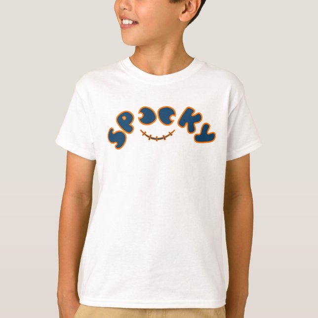Spooky Halloween costume for Boys T-Shirt (Front)