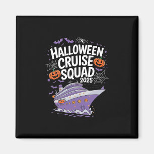 Spooky Halloween Cruise Squad 2025 Cruising Crew S Magnet