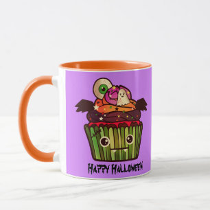 Spooky Halloween Cupcake Mug