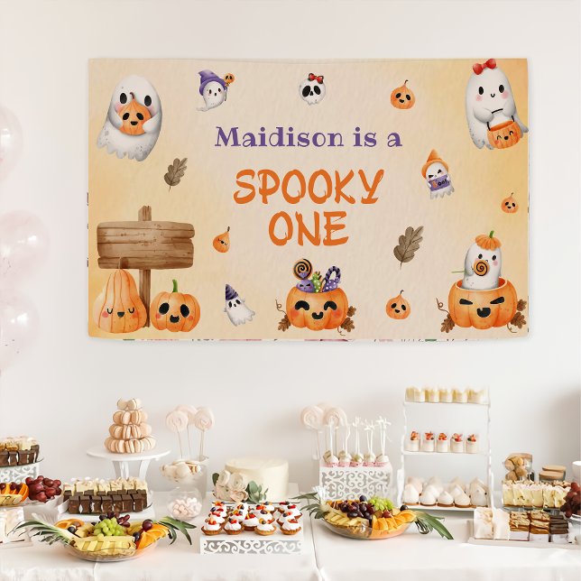 Spooky Halloween Cute Ghost  Banner (Creator Uploaded)