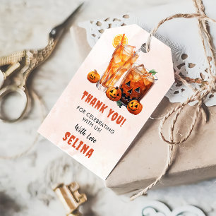 Spooky Halloween Cute Ghost Birthday Party Gift Gift Tags