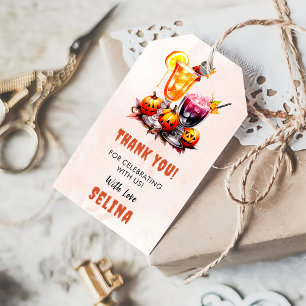 Spooky Halloween Cute Ghost Birthday Party  Gift  Tags