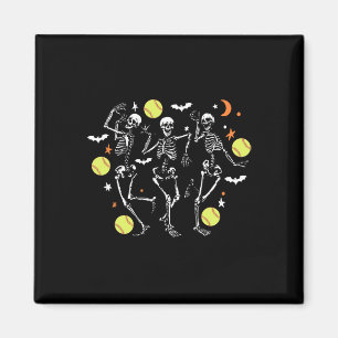 Spooky Halloween Dancing Skeletons Softll Mom Game Magnet