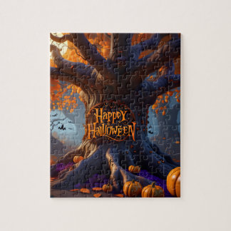 Spooky Halloween (Design 3) Jigsaw Puzzle