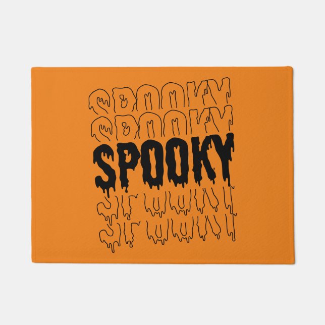 Spooky Halloween Doormat (Front)