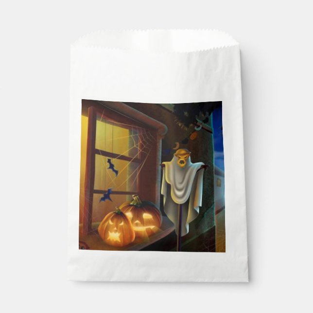 Spooky Halloween Favour Bags (Front)