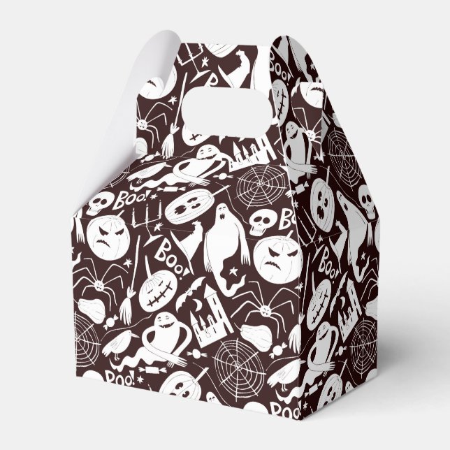 Spooky Halloween Favour Box (Front Side)
