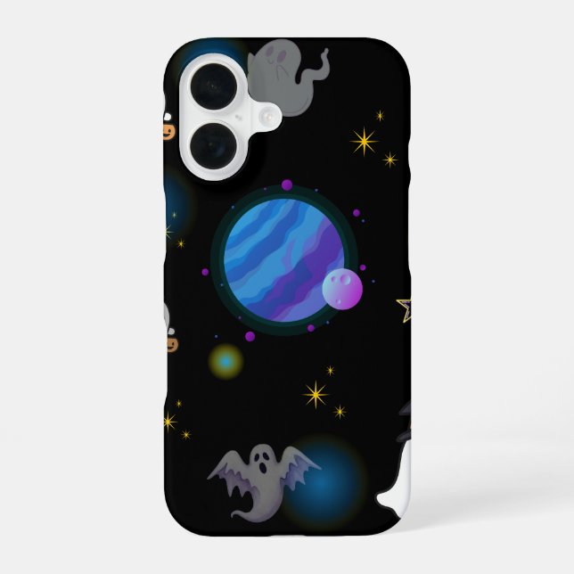 Spooky Halloween Galaxy,Haunted Castle Phone cases (Back)