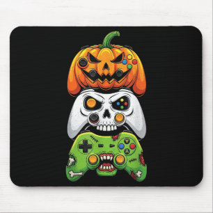 Spooky Halloween Gaming Controller Gifts For Men W Mouse Pad