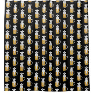 Spooky Halloween Ghost Shower Curtain