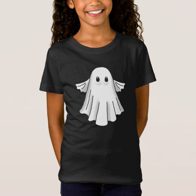 Spooky Halloween Ghost T-Shirt (Front)