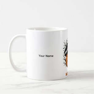 Spooky Halloween Gift Pumpkin Witch Mug