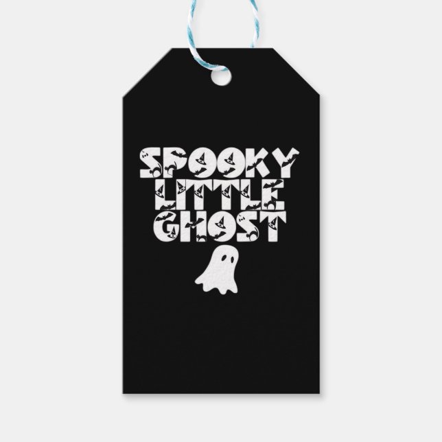 Spooky Halloween Gift Tags (Front)