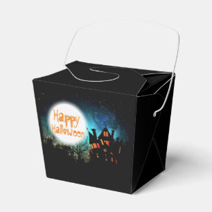 Spooky Halloween Haunted House Favour Box