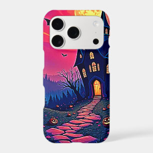 Spooky Halloween Haunted Mansion Art