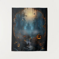 Spooky Halloween Haunted Spider Path