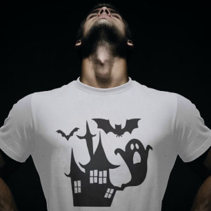 Spooky Halloween House  T-Shirt