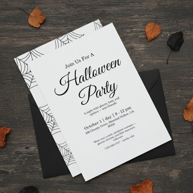 Spooky Halloween Invitation (Creator Uploaded)