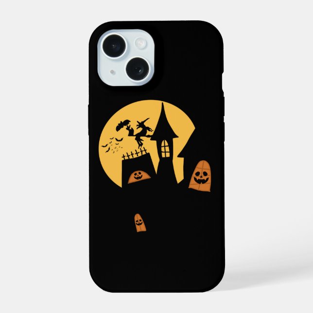 Spooky Halloween iPhone 15 Case (Back)
