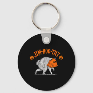 Spooky Halloween Jimothy Seattle Racoon Key Ring