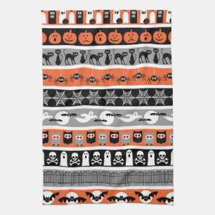 Spooky Halloween Kitchen Towels