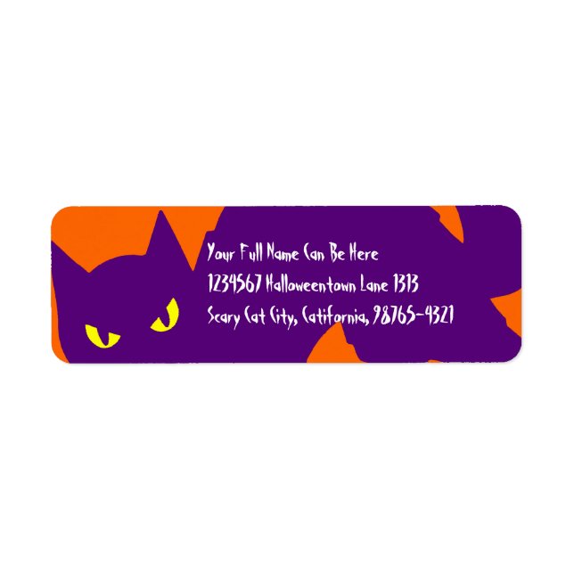 Spooky Halloween Kitty Cat (Front)