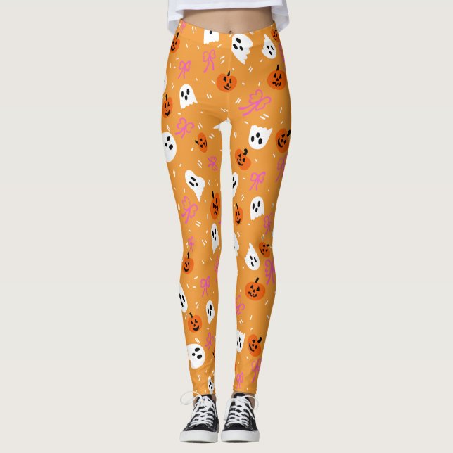 Spooky Halloween  Leggings (Front)