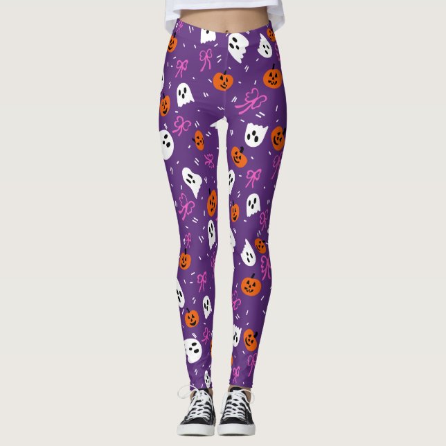 Spooky Halloween  Leggings (Front)