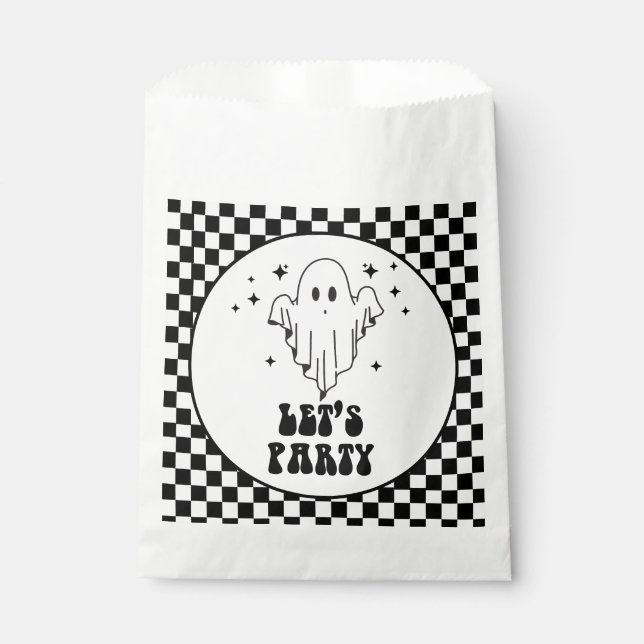 Spooky Halloween Let's party  Favour Bags (Front)