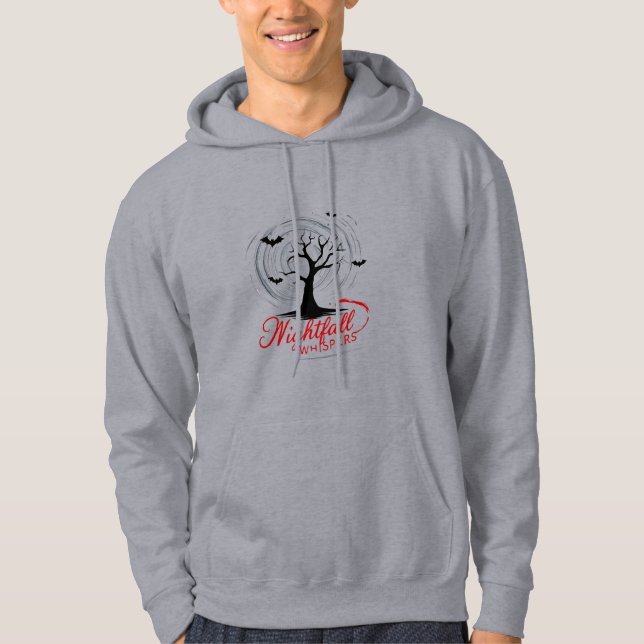 Spooky Halloween Minimalist Design Hoodie (Front)