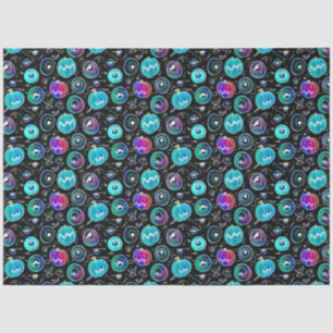 Spooky Halloween Monster Eyeballs Pattern Tissue Paper