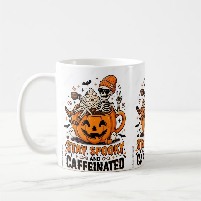 Spooky Halloween Mug (Left)