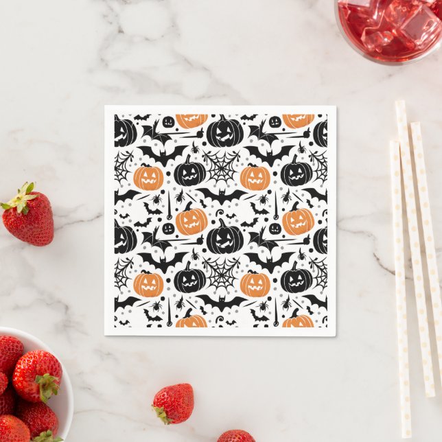 Spooky Halloween  Napkin (Insitu)
