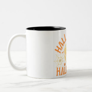 Spooky Halloween Night   Happy Halloween Two-Tone Coffee Mug