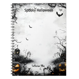 Spooky Halloween Notebook