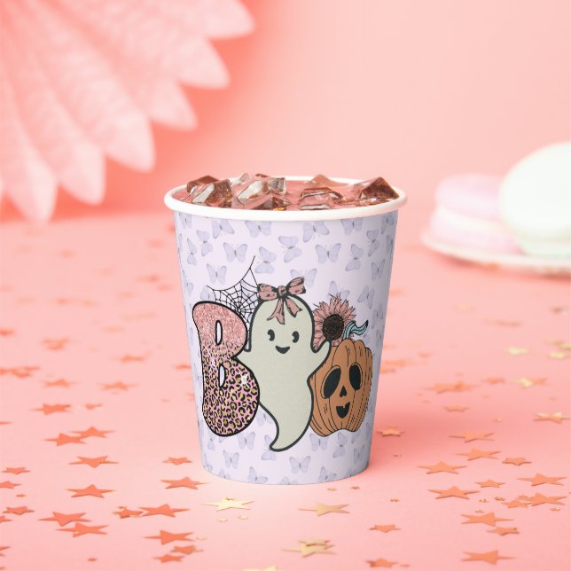 Spooky Halloween  Paper Cups (Insitu)