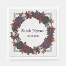 spooky halloween paper napkins,cute ghost party ta