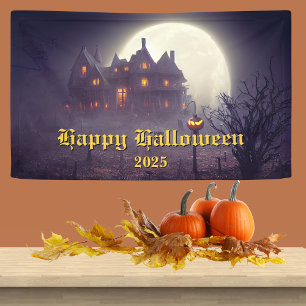Spooky Halloween Party Banner