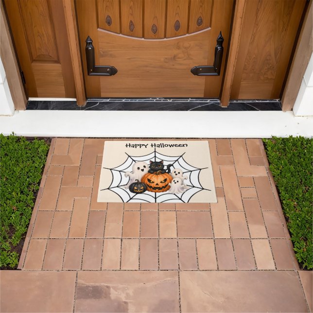 Spooky Halloween Party  Doormat (Outdoor)